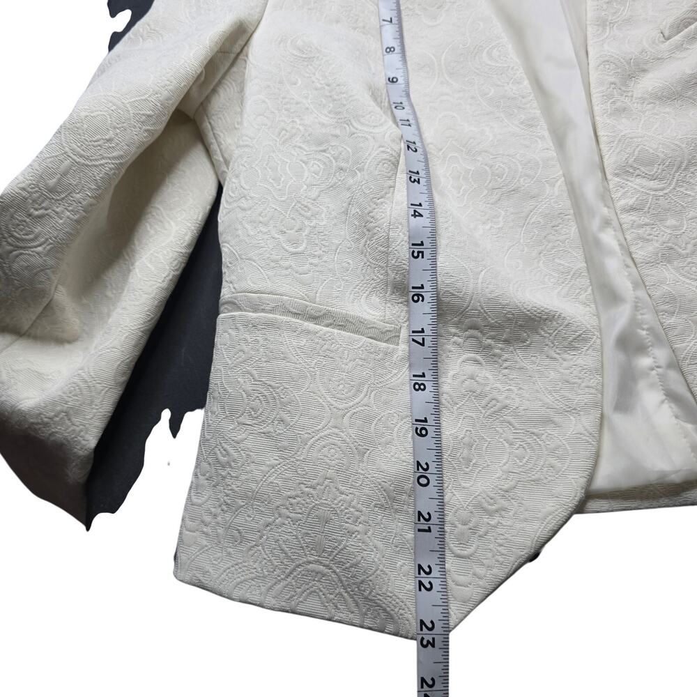 🌟The Limited Crem Textured Business Career Blazer Jacket Sz L - Picture 6 of 7